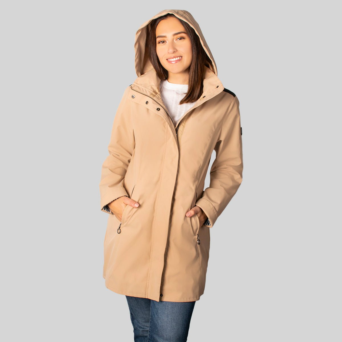 Foto 4 | Gabardina Greenlander para Mujer Softshell