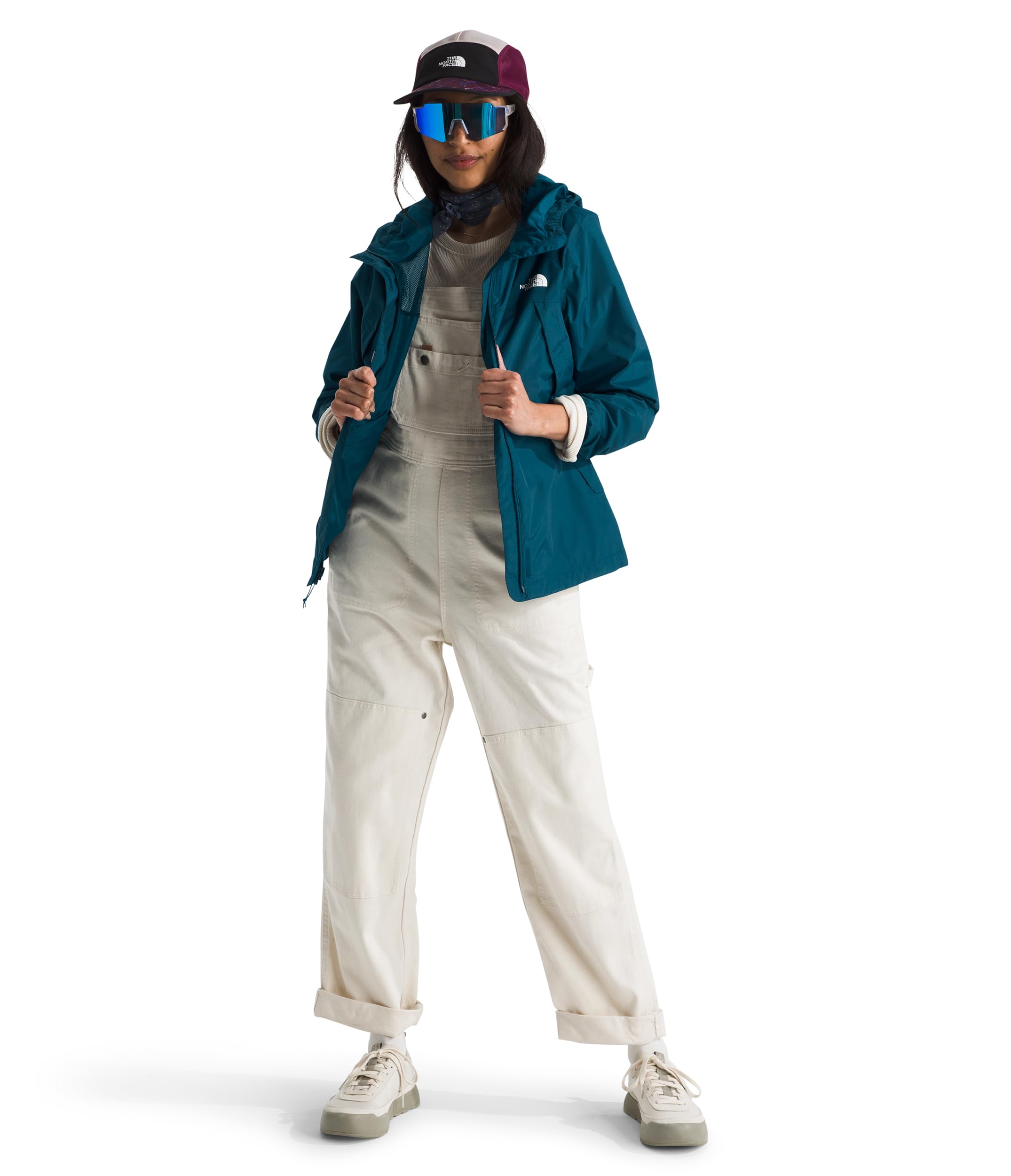 Foto 3 pulgar | Chaqueta The North Face Antora Impermeable Midnight Petrol  para Mujer - Venta Internacional