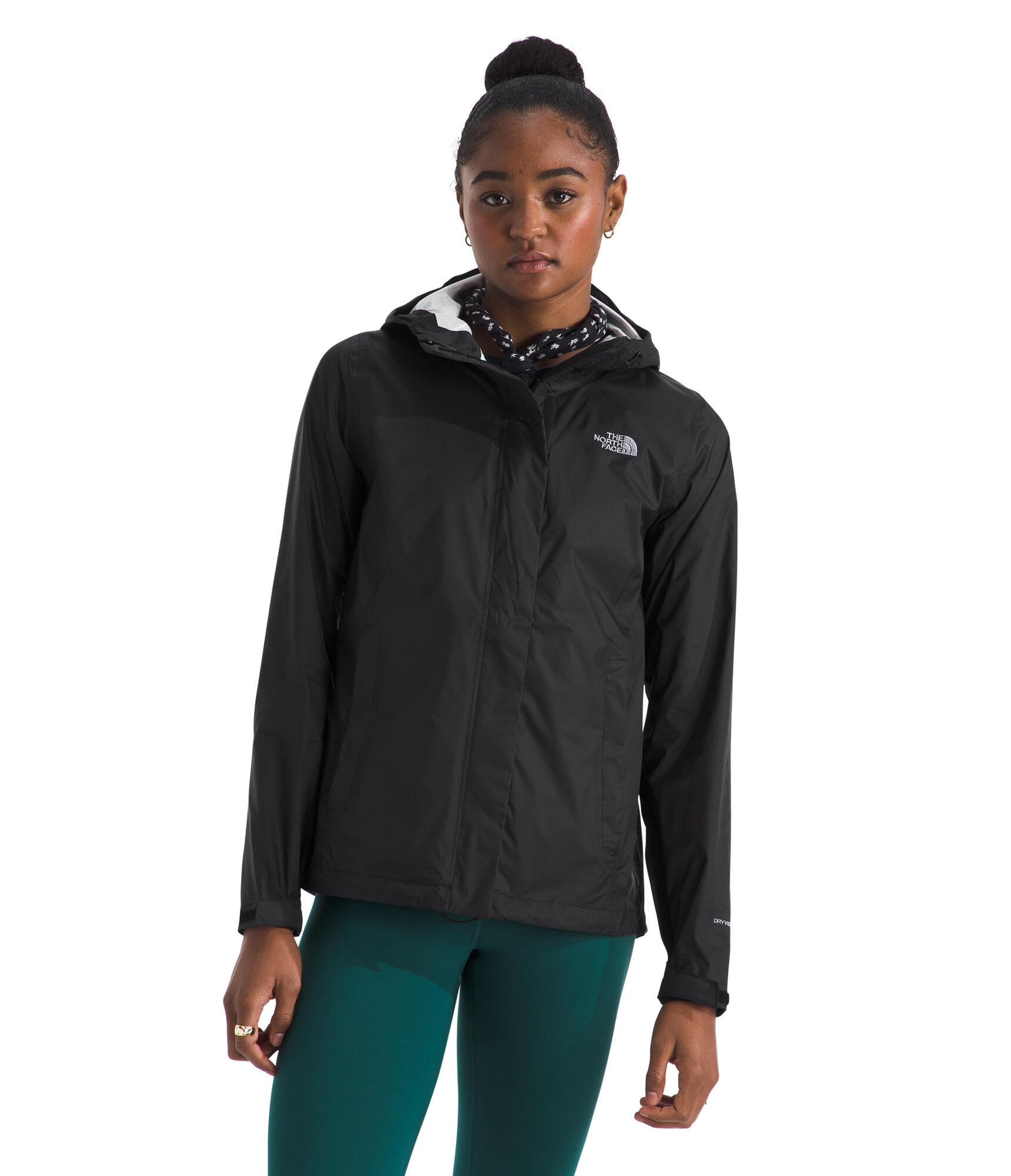 Foto 2 pulgar | Chubasquero The North Face Venture 2 Impermeable Para Mujer, Negro, Talla M - Venta Internacional.