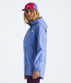 Foto 2 | Parka Impermeable The North Face Antora Para Mujer - Virtual Blue - Venta Internacional.