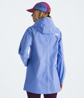 Foto 3 | Parka Impermeable The North Face Antora Para Mujer - Virtual Blue - Venta Internacional.
