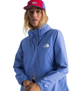Foto 4 | Parka Impermeable The North Face Antora Para Mujer - Virtual Blue - Venta Internacional.