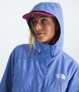 Foto 6 | Parka Impermeable The North Face Antora Para Mujer - Virtual Blue - Venta Internacional.