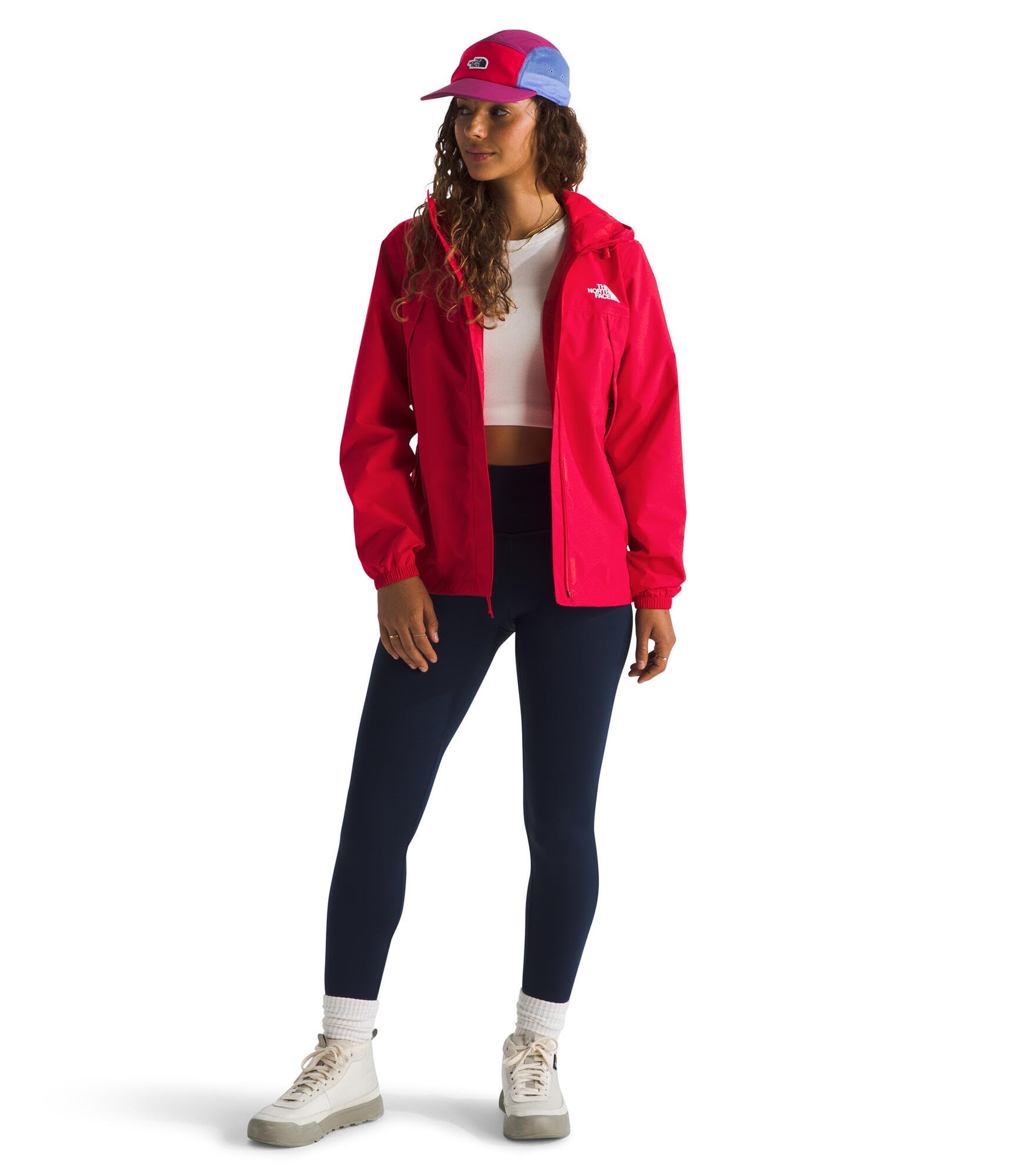 Foto 5 pulgar | Chubasquero The North Face Antora Para Mujer Hibiscus Xs - Venta Internacional.