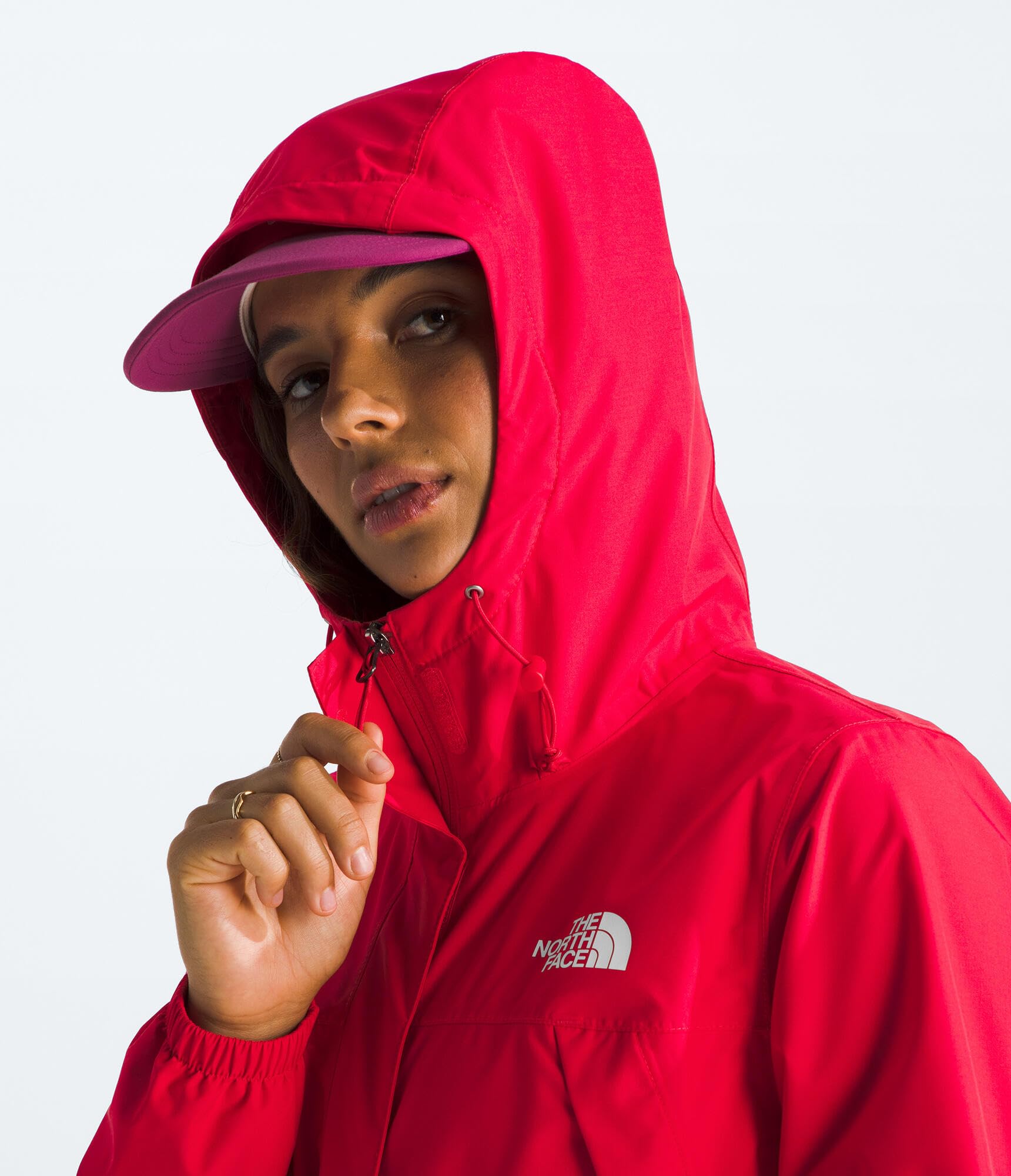 Foto 7 pulgar | Chubasquero The North Face Antora Para Mujer Hibiscus Xs - Venta Internacional.