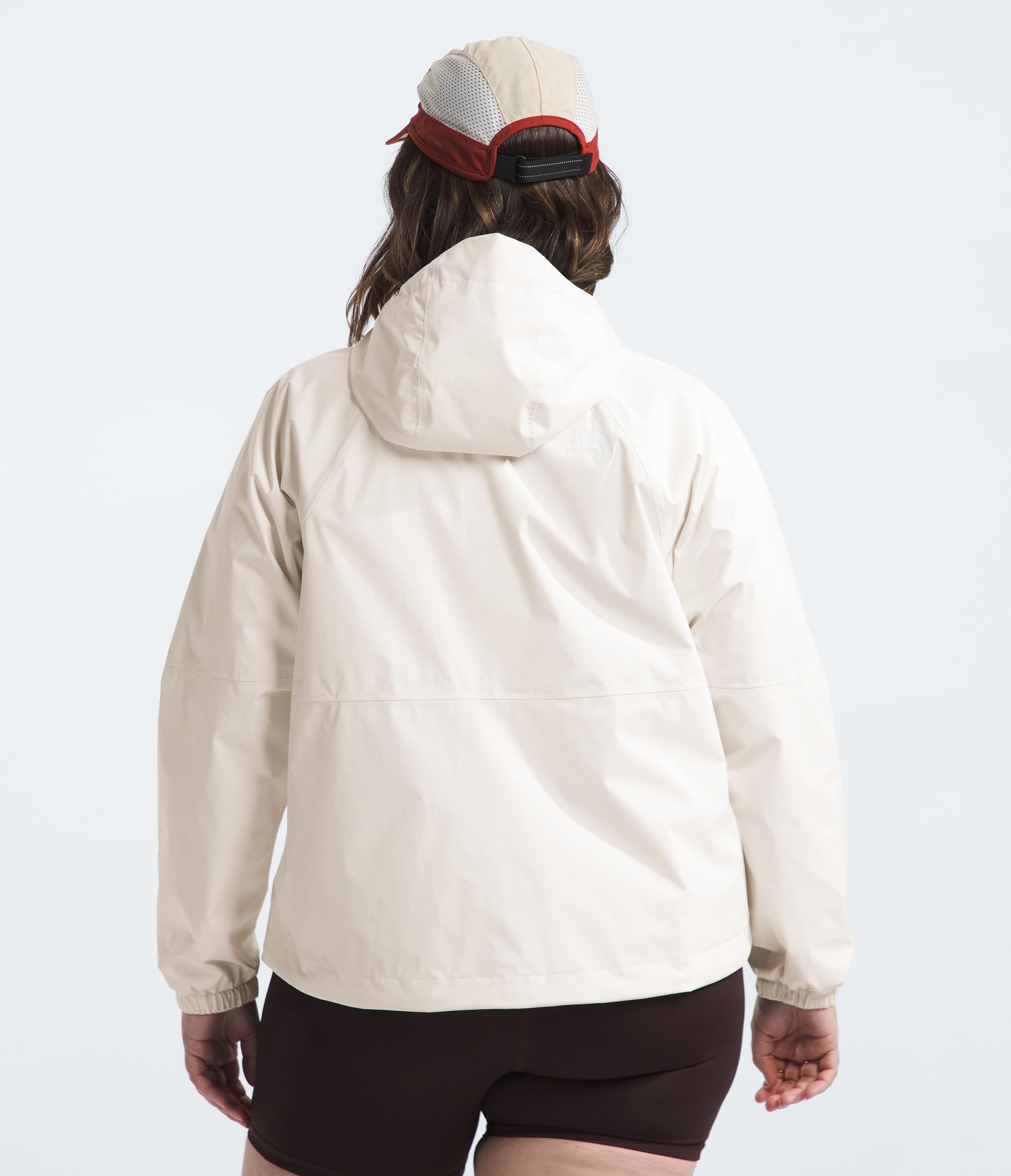 Foto 4 | Sudadera Impermeable Con Capucha The North Face Antora Para Mujer White Dune - L - Venta Internacional.