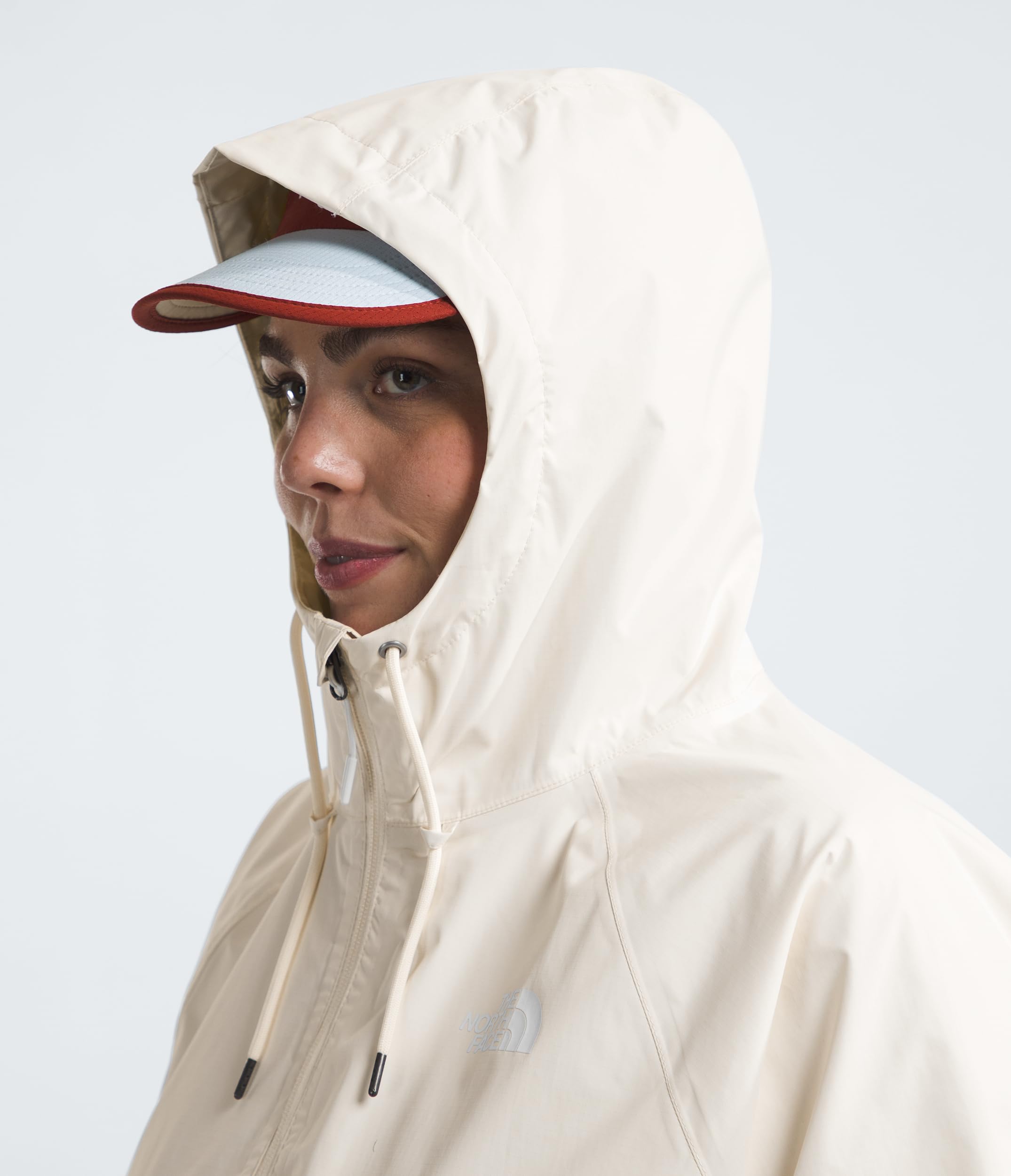 Foto 6 pulgar | Sudadera Impermeable Con Capucha The North Face Antora Para Mujer White Dune - L - Venta Internacional.