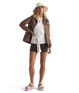 Foto 4 | Chubasquero The North Face Antora Para Mujer, Color Latte/marrón Ahumado - Venta Internacional.