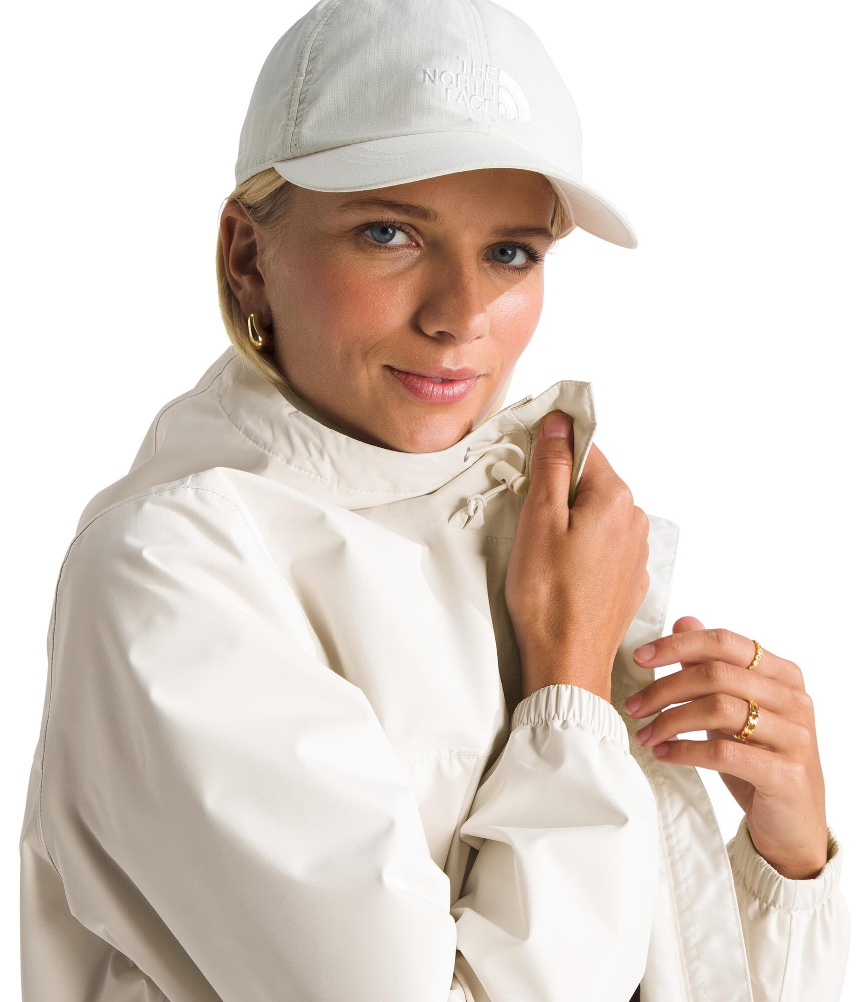 Foto 5 pulgar | Chubasquero The North Face Antora Para Mujer White Dune Xl - Venta Internacional.