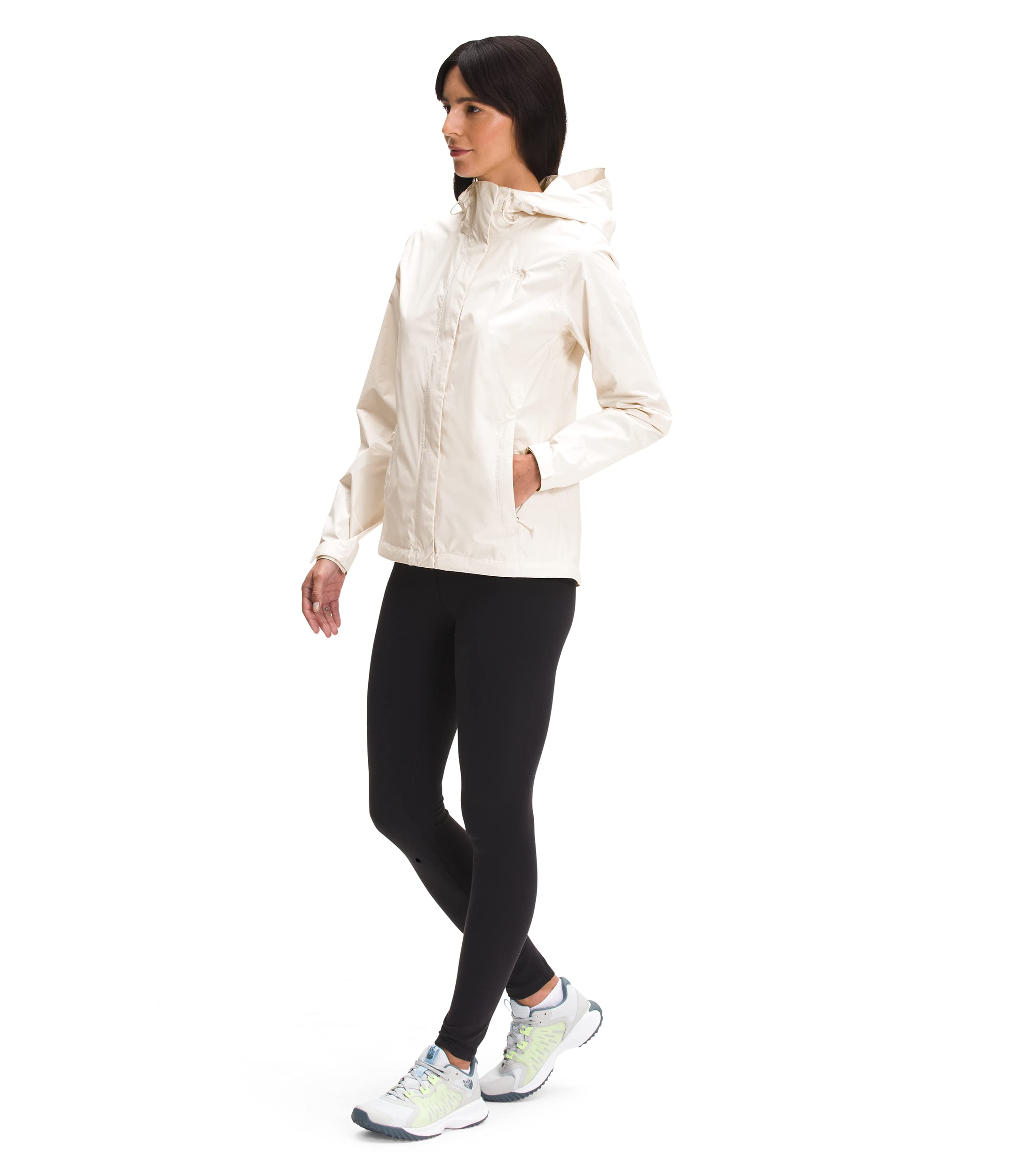 Foto 5 pulgar | Chubasquero The North Face Venture 2 Impermeable Para Mujer, Color Blanco - Venta Internacional.