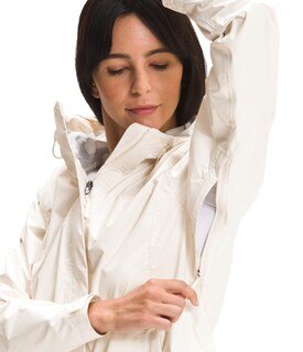 Foto 5 | Chubasquero The North Face Venture 2 Impermeable Para Mujer, Color Blanco - Venta Internacional.