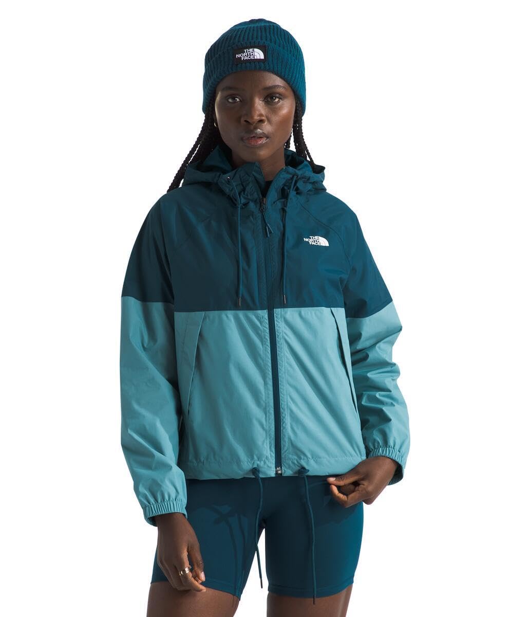 Foto 2 pulgar | Sudadera Impermeable Con Capucha The North Face Antora Para Mujer Midnight Petrol - Venta Internacional.