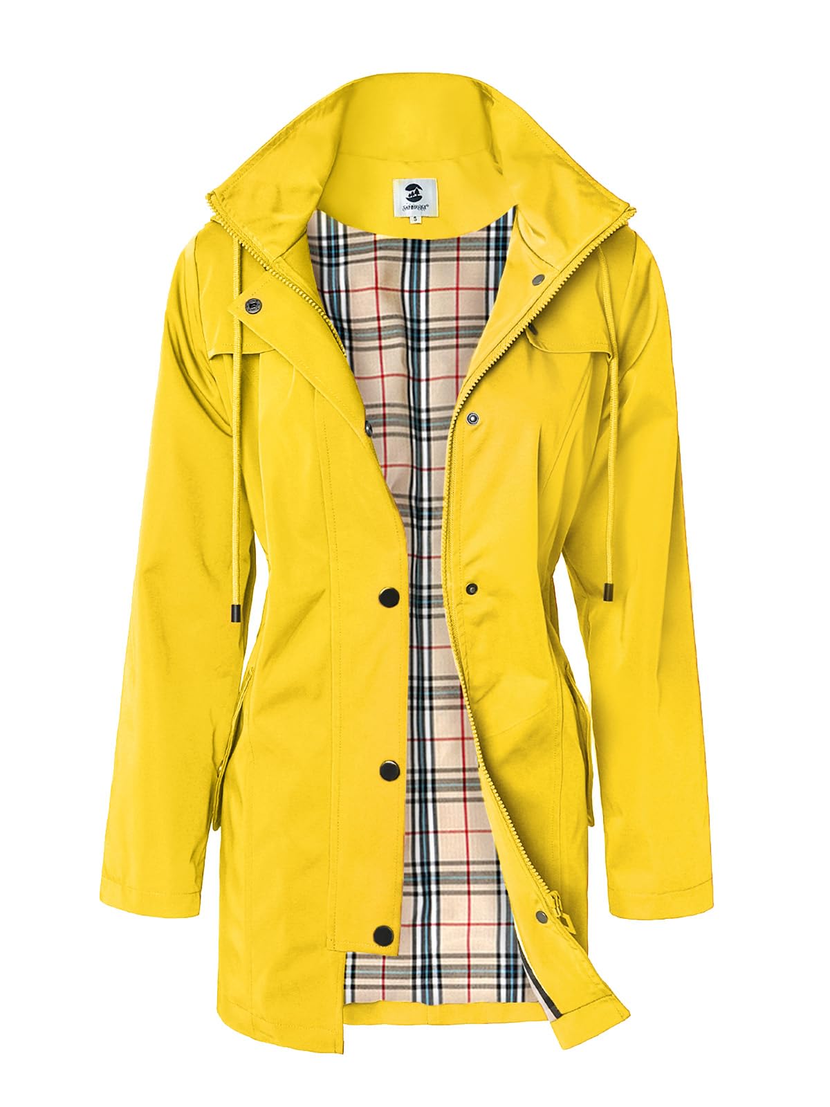 Foto 2 pulgar | Chubasquero Saphirose Impermeable Para Mujer, Color Amarillo, Talla L - Venta Internacional.