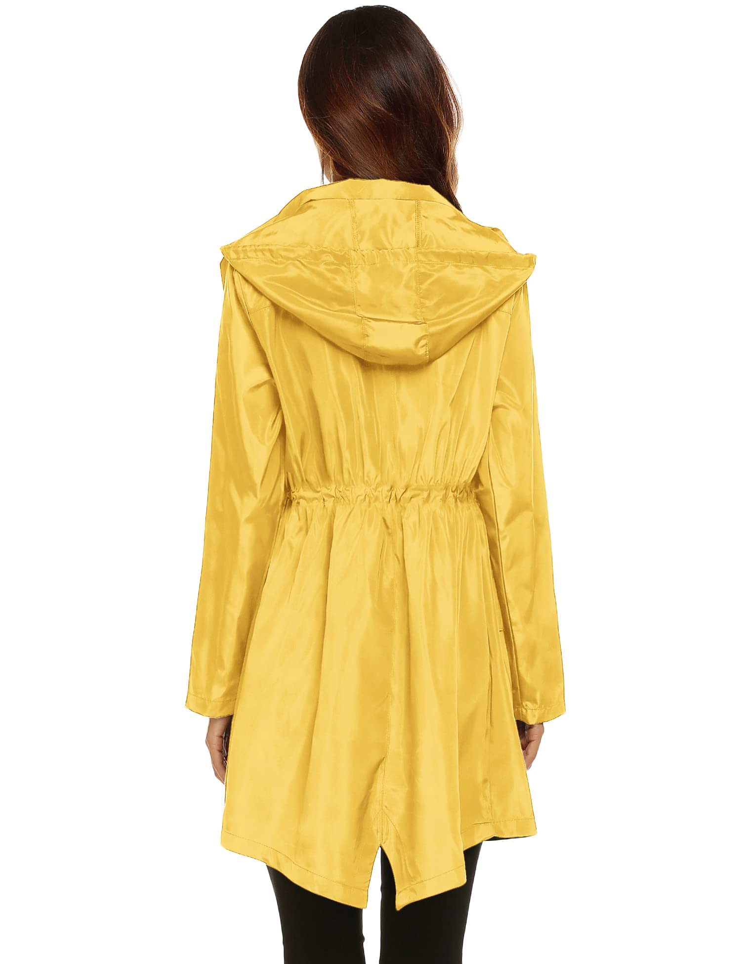 Foto 6 pulgar | Chubasquero Lomon Ligero E Impermeable Para Mujer Amarillo M - Venta Internacional.