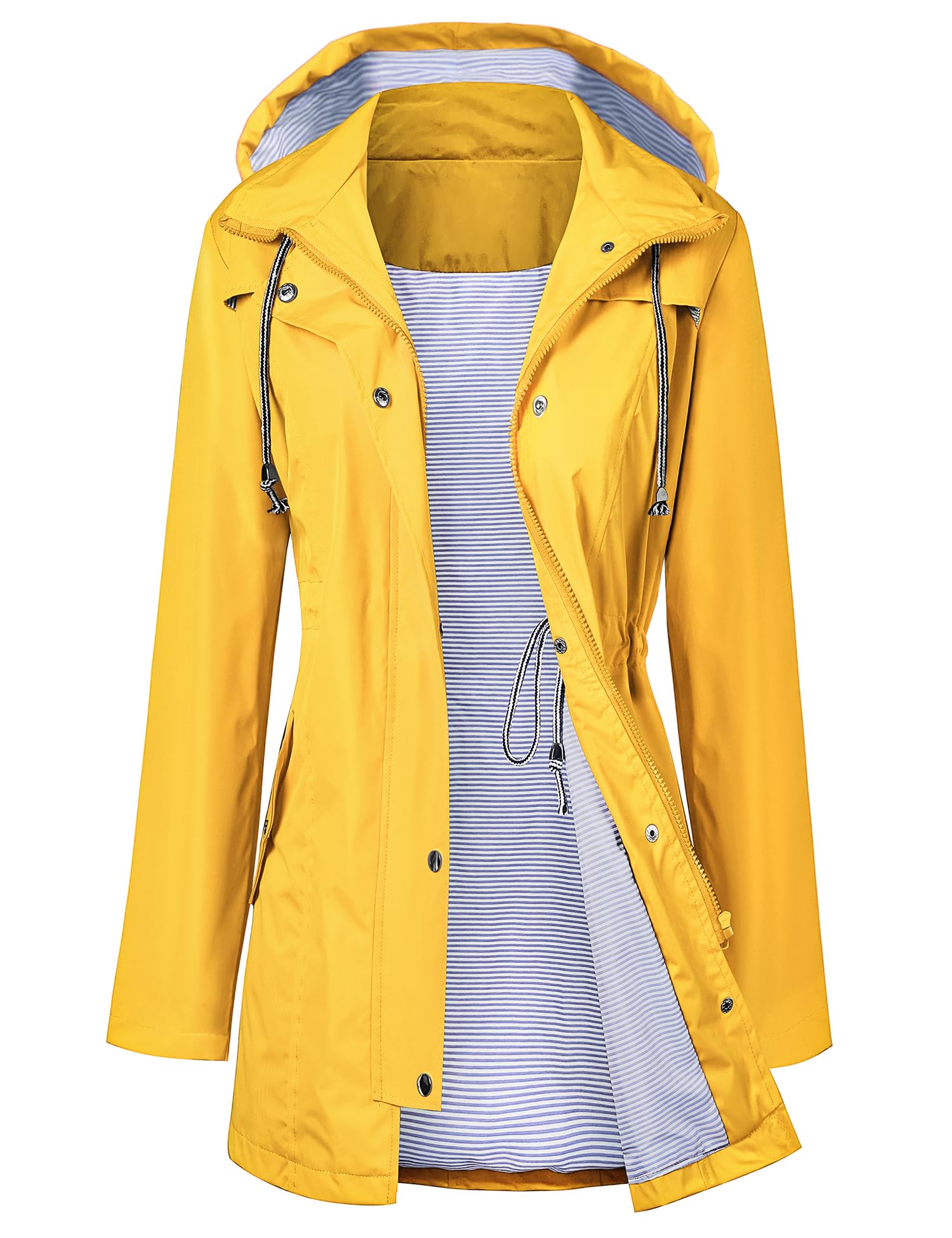 Foto 1 | Chaqueta Impermeable Ligera Raincoat Lomon Para Mujer - Venta Internacional.