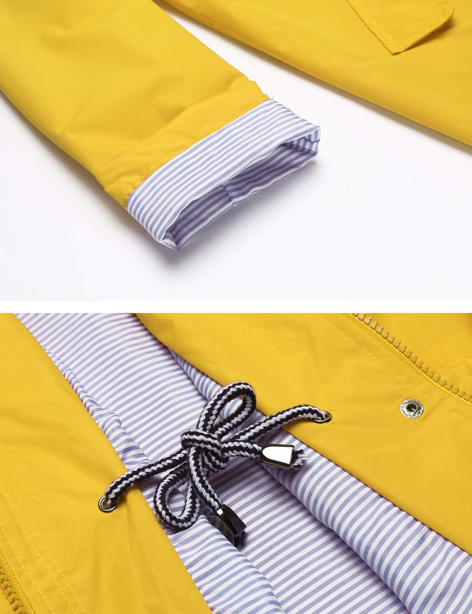 Foto 6 | Chaqueta Impermeable Ligera Raincoat Lomon Para Mujer - Venta Internacional.