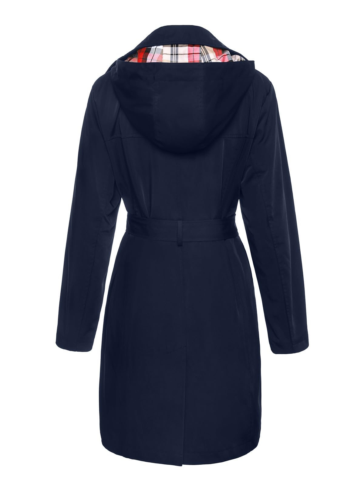 Foto 2 | Gabardina Saphirose Para Mujer, Resistente Al Agua, Con Capucha Extraíble - Venta Internacional.