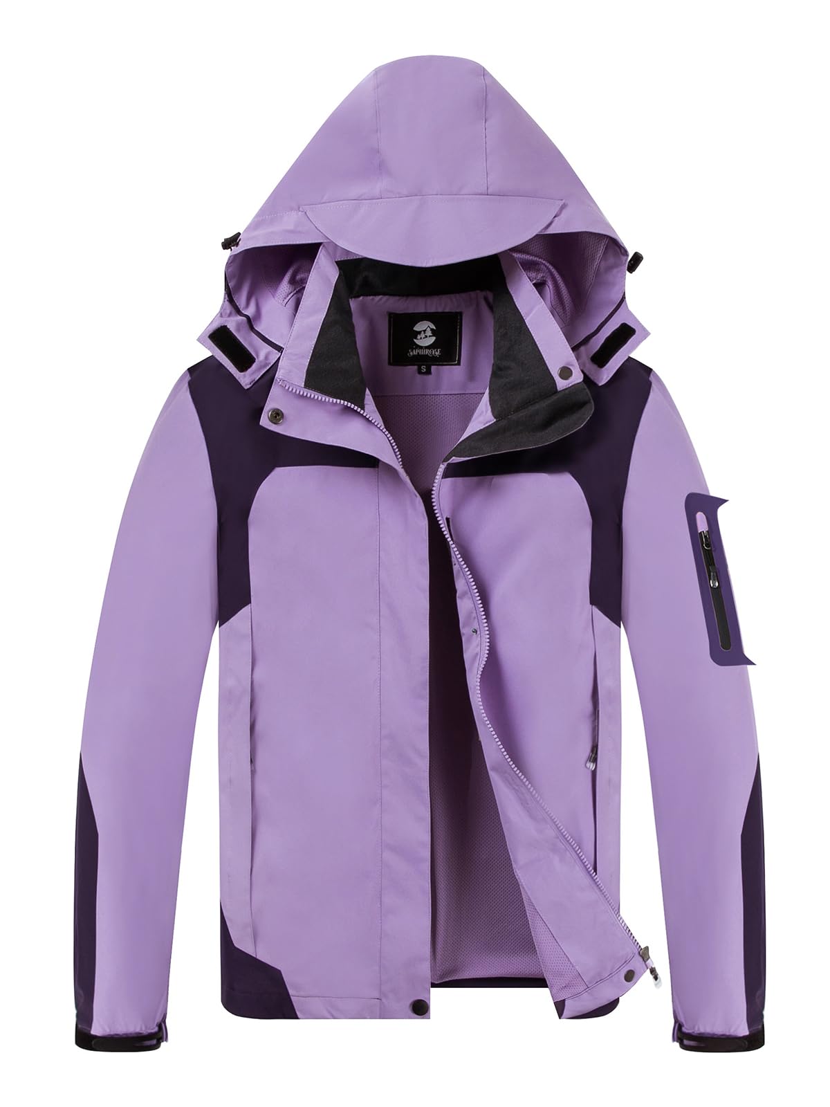 Foto 2 pulgar | Chubasquero Saphirose Impermeable Para Mujer, Color Morado, Xxl - Venta Internacional.