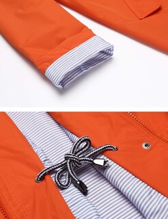Foto 6 | Gabardina Impermeable Lomon Con Capucha Larga Para Mujer - Venta Internacional.