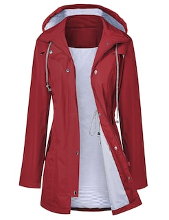 Foto 1 | Gabardina Impermeable Lomon Con Capucha Larga Para Mujer - Venta Internacional.