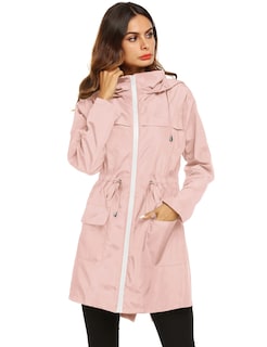 Foto 3 | Chubasquero Lomon Ligero E Impermeable Para Mujer Rosa M - Venta Internacional.