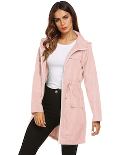 Foto 6 | Chubasquero Lomon Ligero E Impermeable Para Mujer Rosa M - Venta Internacional.