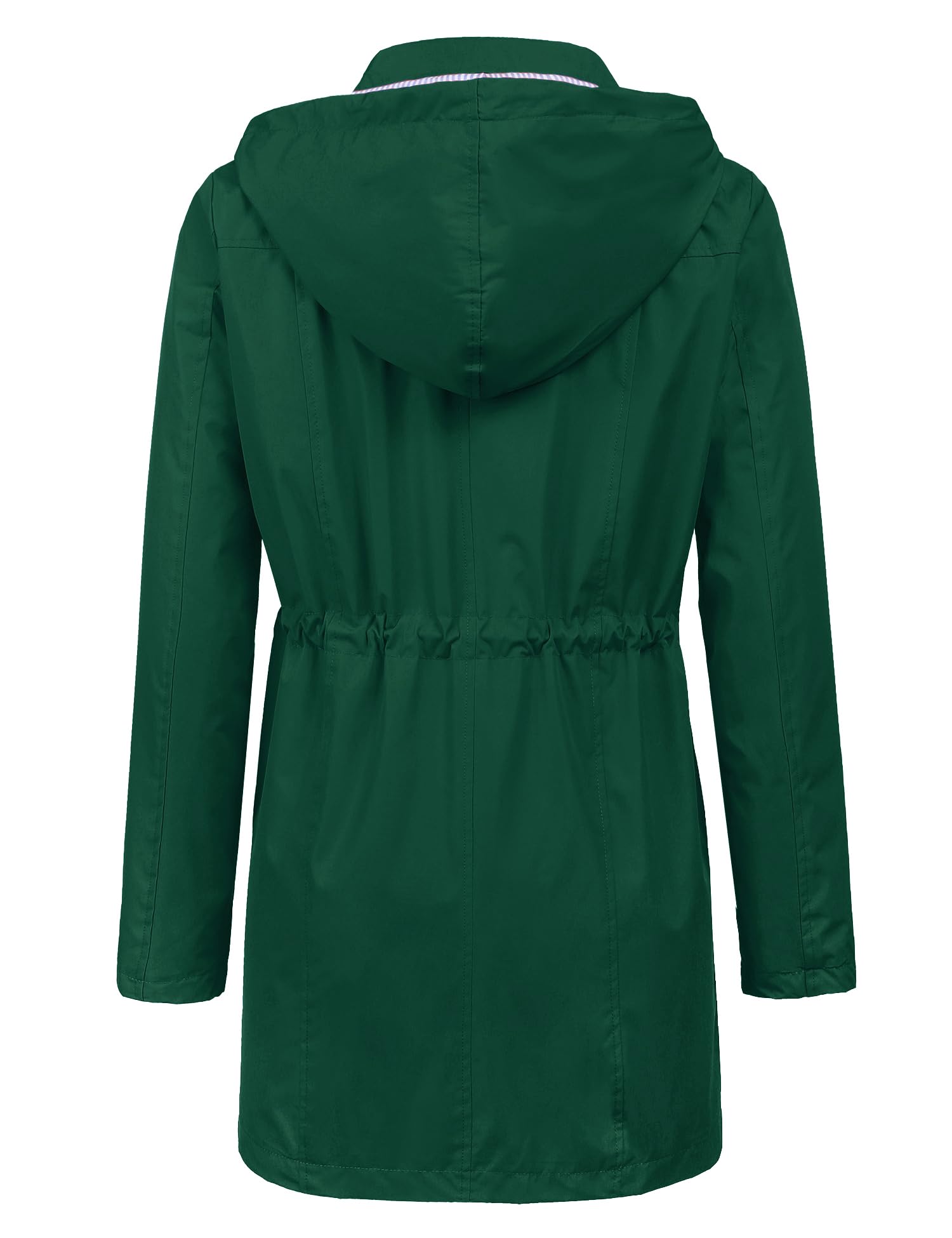 Foto 4 pulgar | Gabardina Impermeable Lomon Con Capucha Larga Para Mujer - Venta Internacional.