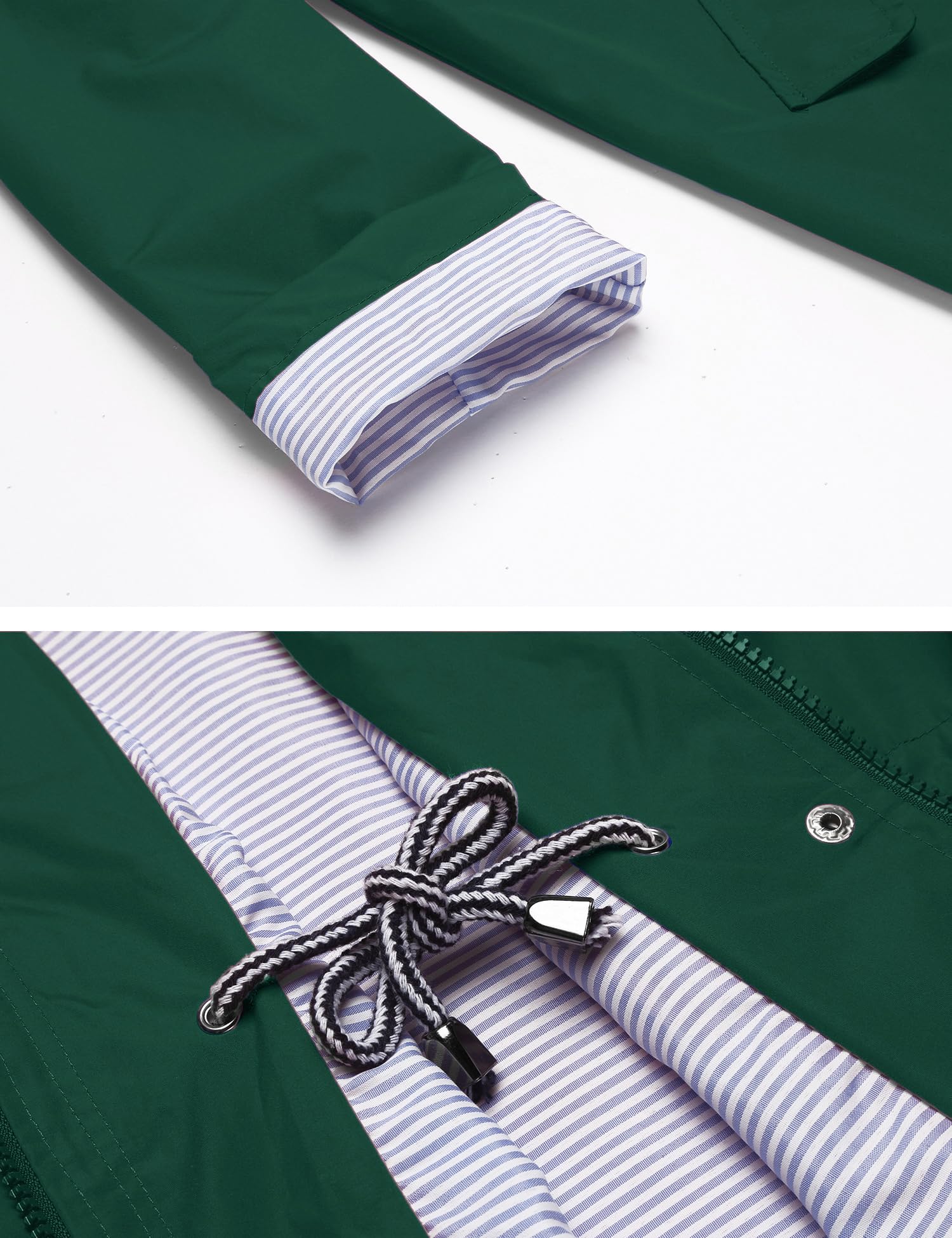 Foto 6 | Gabardina Impermeable Lomon Con Capucha Larga Para Mujer - Venta Internacional.