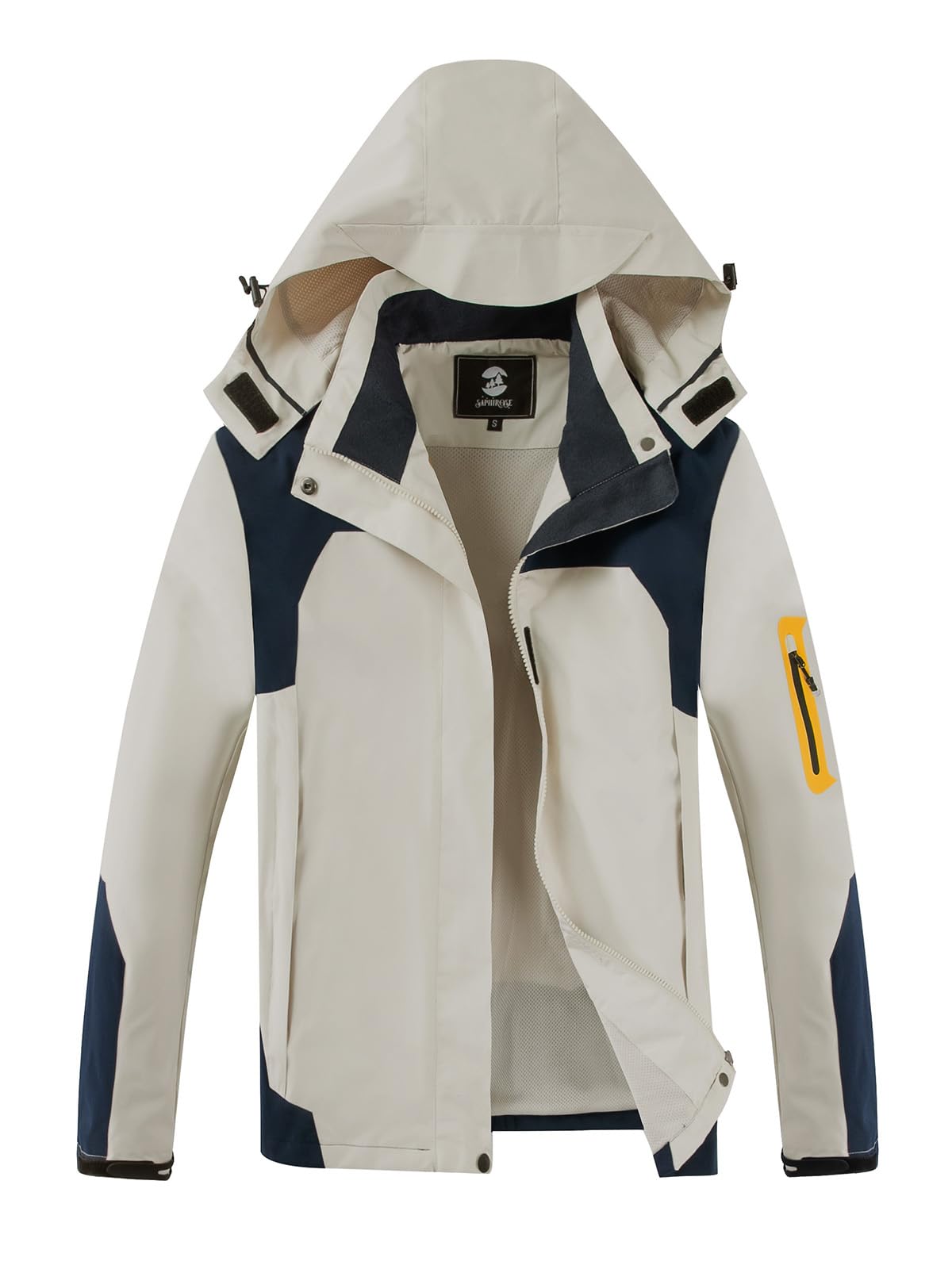 Foto 2 pulgar | Chubasquero Saphirose Impermeable Para Mujer Beige Xxl - Venta Internacional.