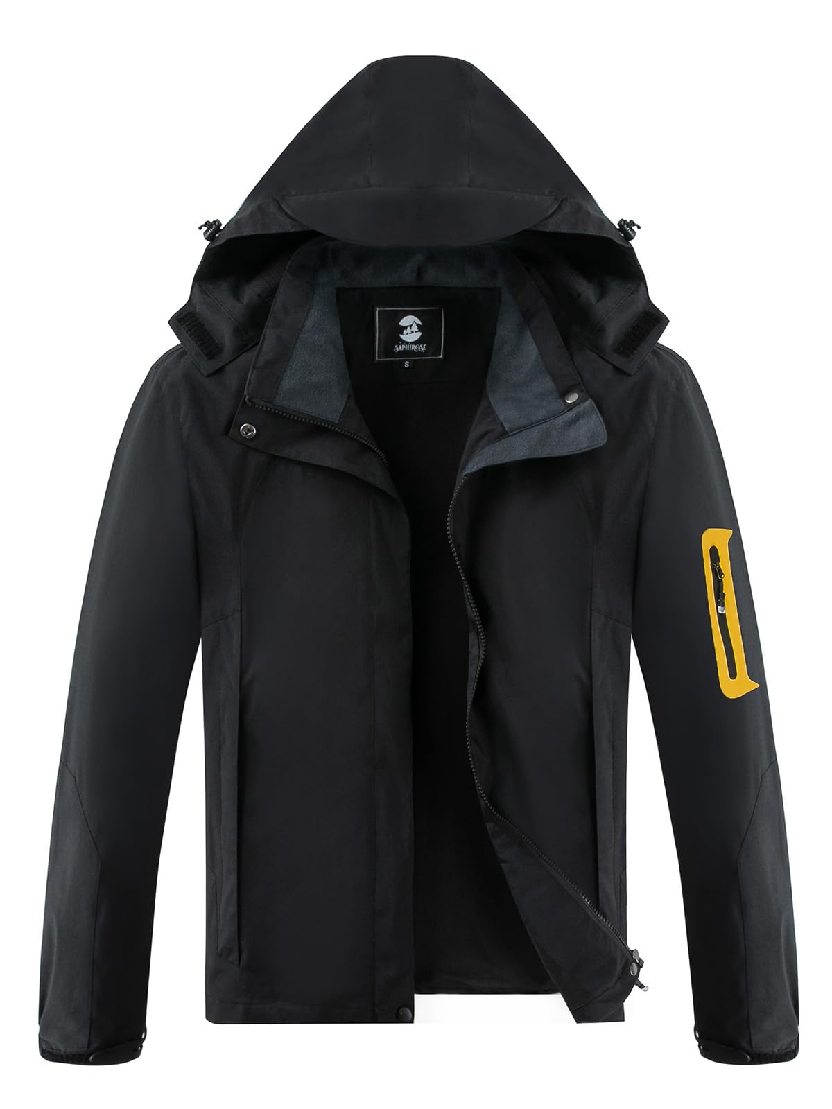 Foto 2 pulgar | Chaqueta Impermeable Saphirose Para Mujer, Impermeable, Senderismo, Viajes, Talla S - Venta Internacional.