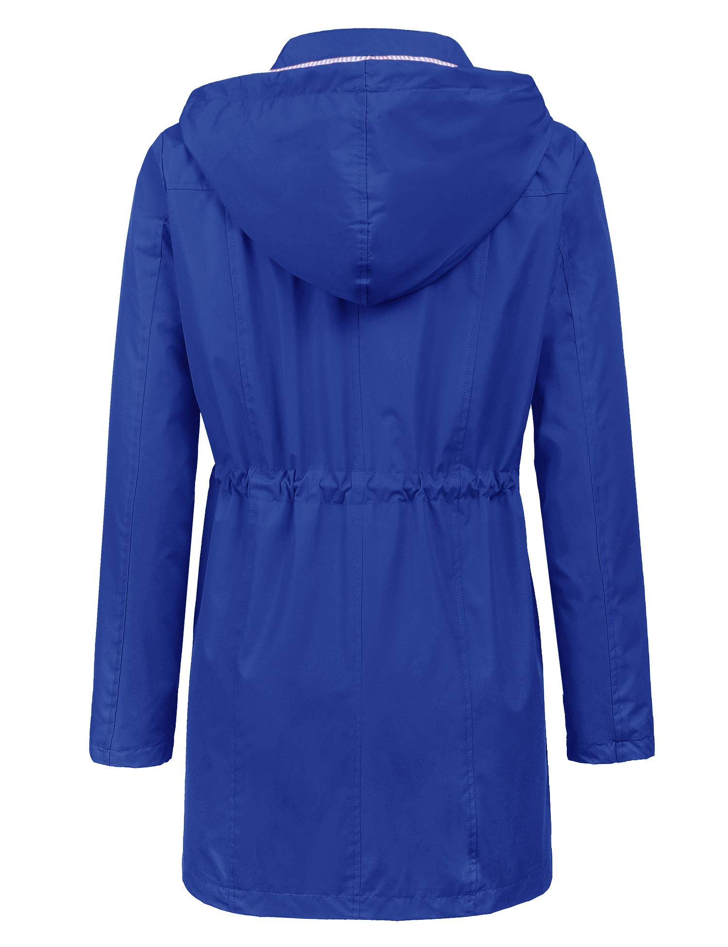 Foto 4 pulgar | Gabardina Impermeable Lomon Con Capucha Larga Para Mujer - Venta Internacional.
