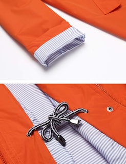 Foto 6 | Gabardina Impermeable Lomon Con Capucha Larga Para Mujer - Venta Internacional.