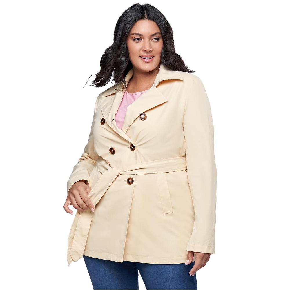 Foto 1 | Gabardina Ilusión 88090 Beige