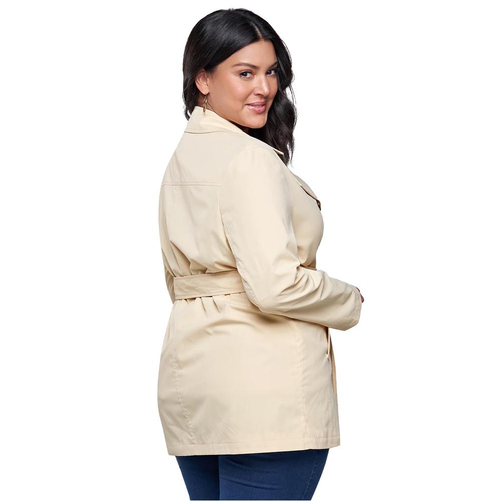 Foto 5 pulgar | Gabardina Ilusión 88090 Beige
