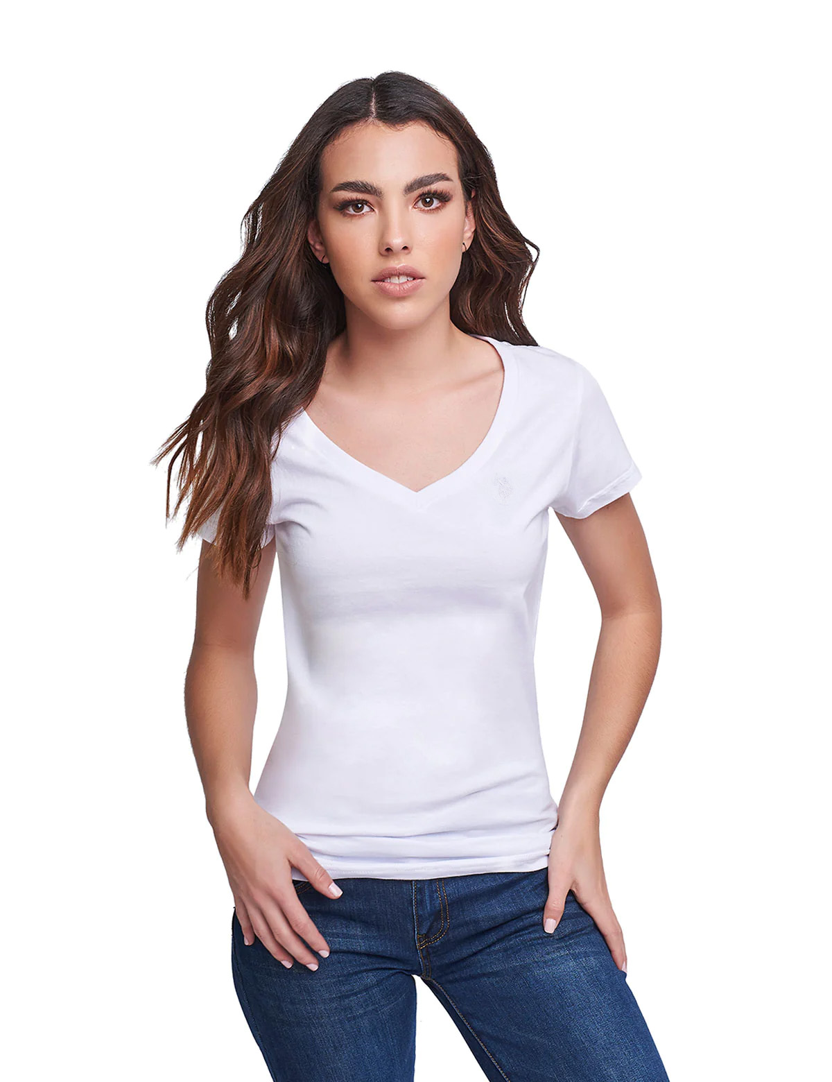Playera U.s Polo Assn para Dama color Blanco