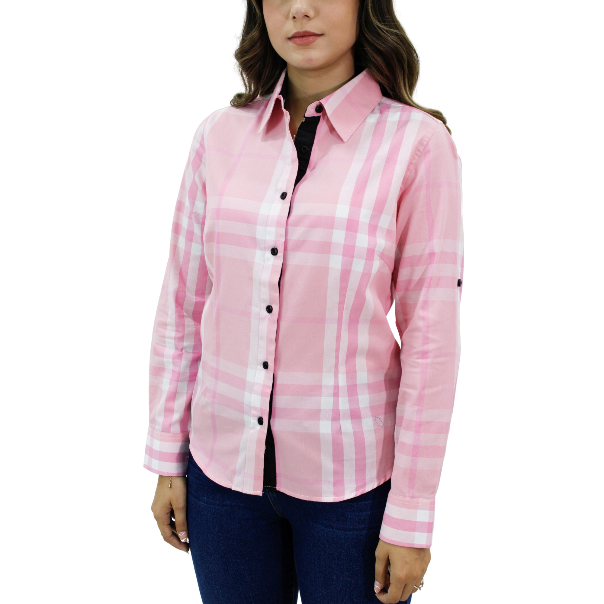 Foto 4 pulgar | Camisa Para Mujer Marca Ravalli Color Rosa Gsh-520-04