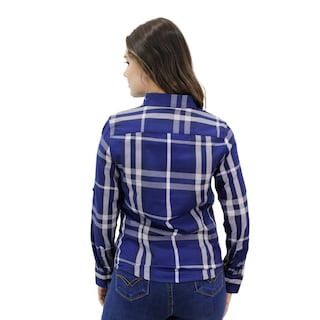 Foto 2 | Camisa para Mujer Ravalli GSH-520-25 color Azul