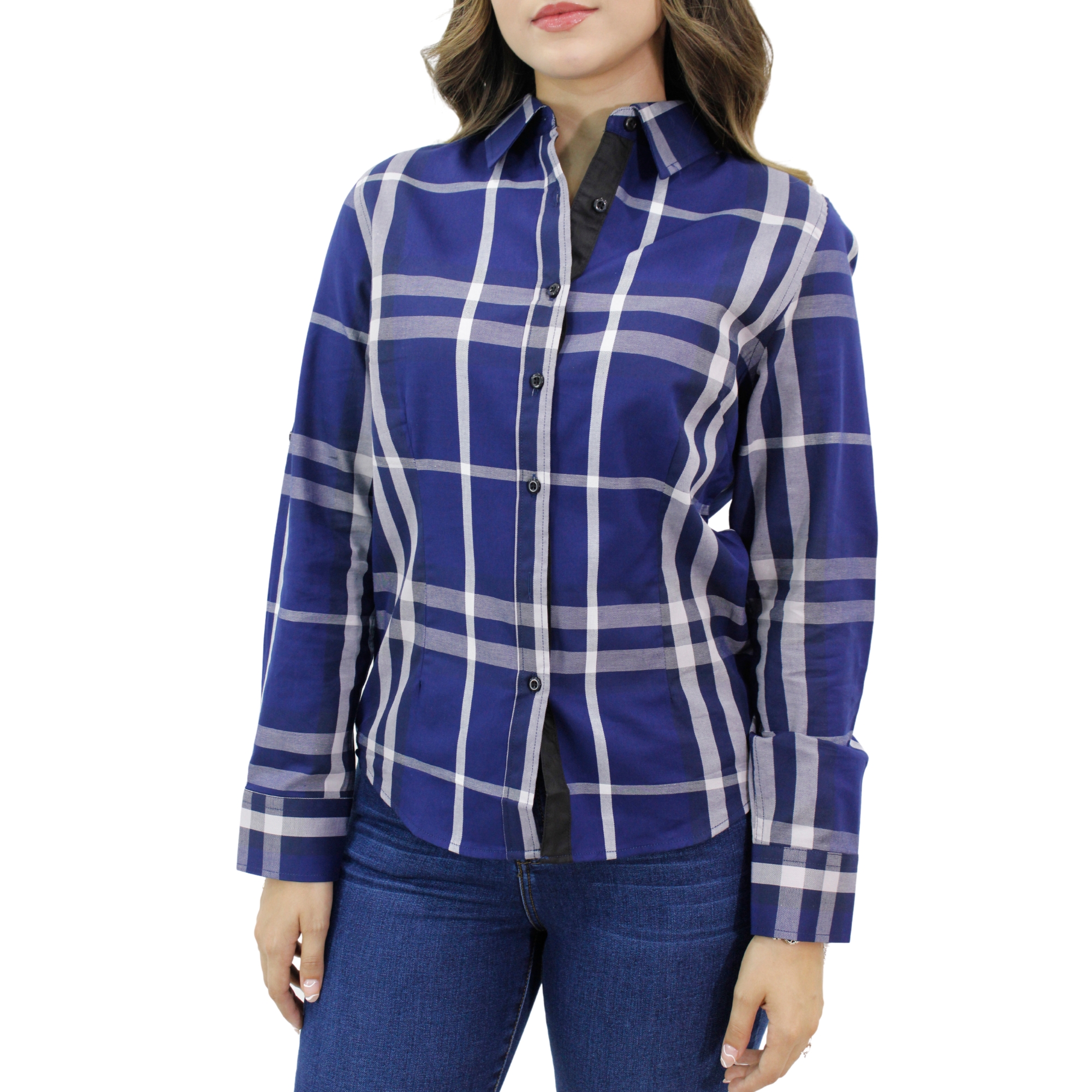 Foto 4 pulgar | Camisa para Mujer Ravalli GSH-520-25 color Azul