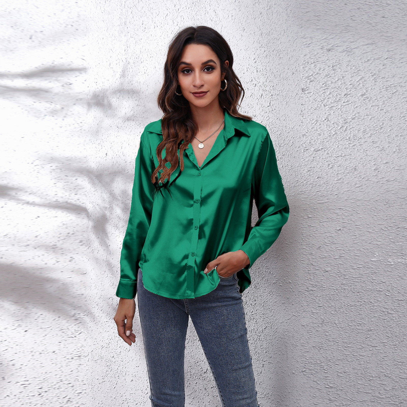 Foto 1 | Venta Internacional - Camisa Internacional Para Mujer Con Hombros Descubiertos