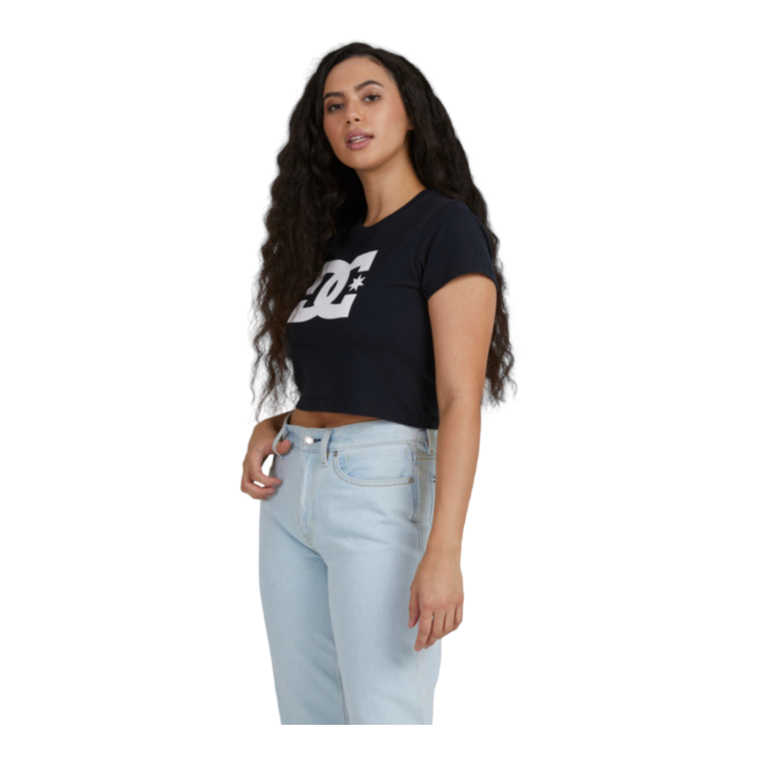 Foto 6 pulgar | Playera DC Shoes DC Star Negra para Mujer