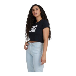 Foto 5 | Playera DC Shoes DC Star Negra para Mujer