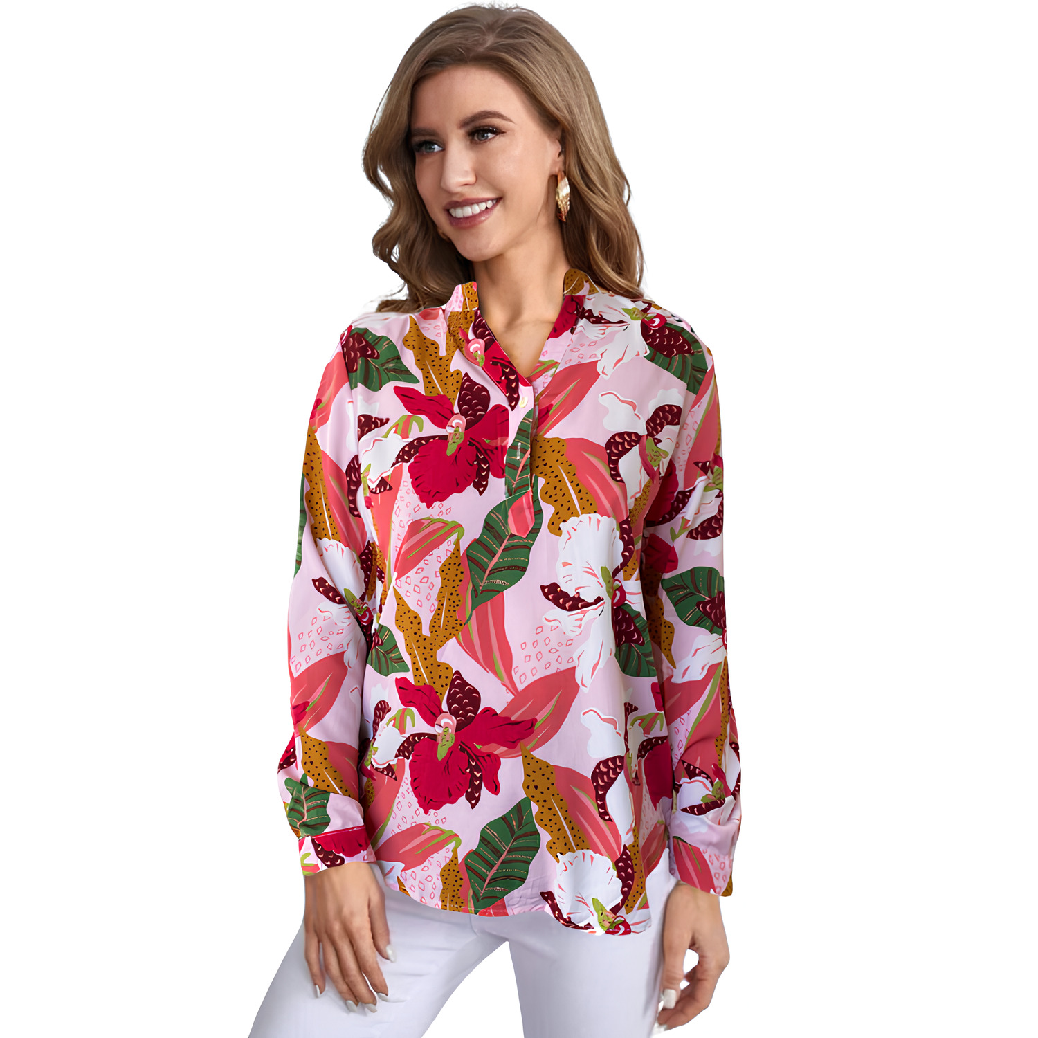 Camisa Manga Larga para Mujer