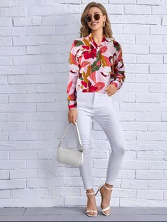 Foto 3 | Camisa Manga Larga para Mujer