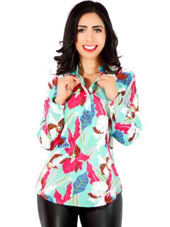 Foto 1 | Blusa Manga Larga para Mujer