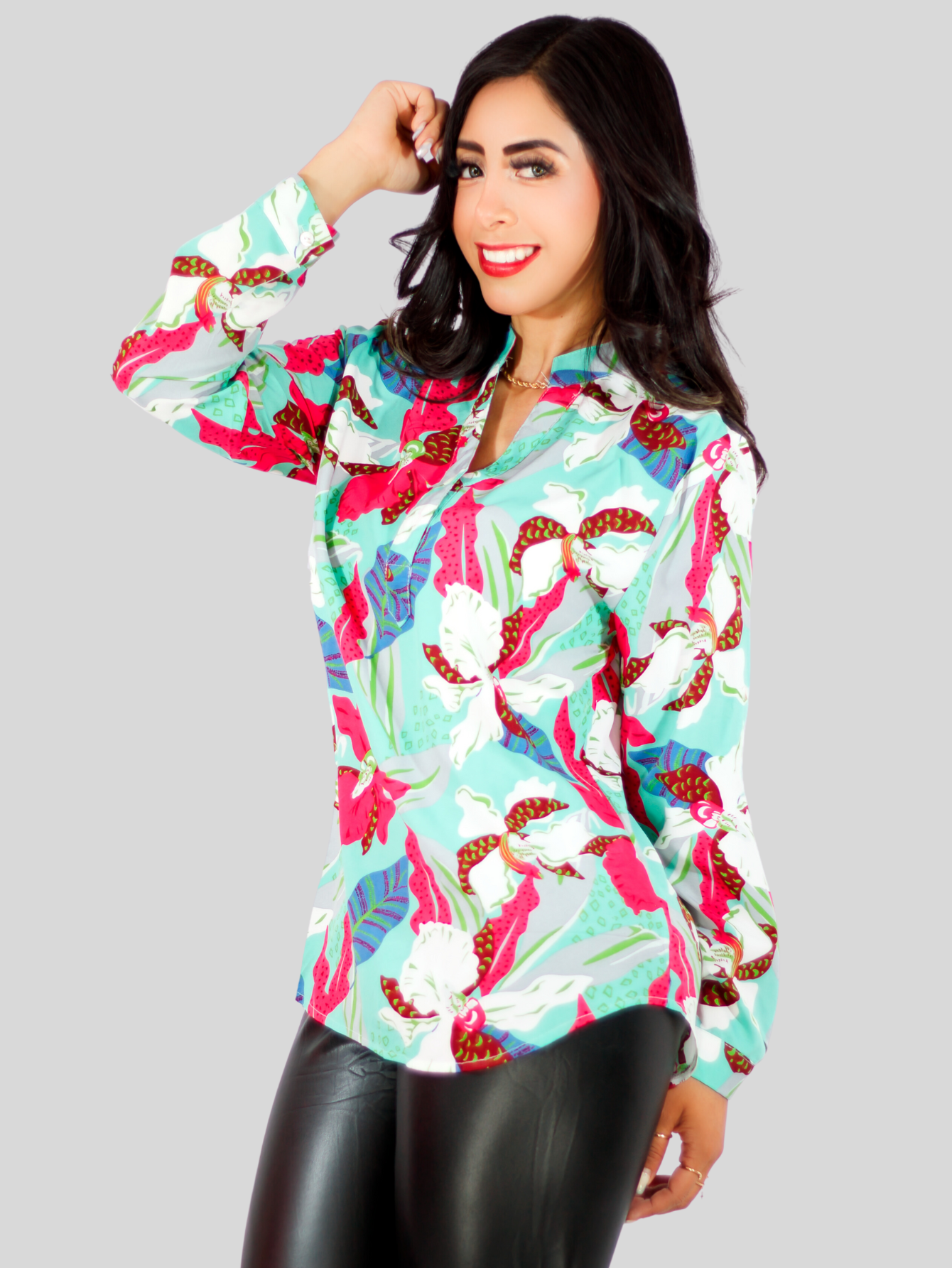 Foto 3 pulgar | Blusa Manga Larga para Mujer