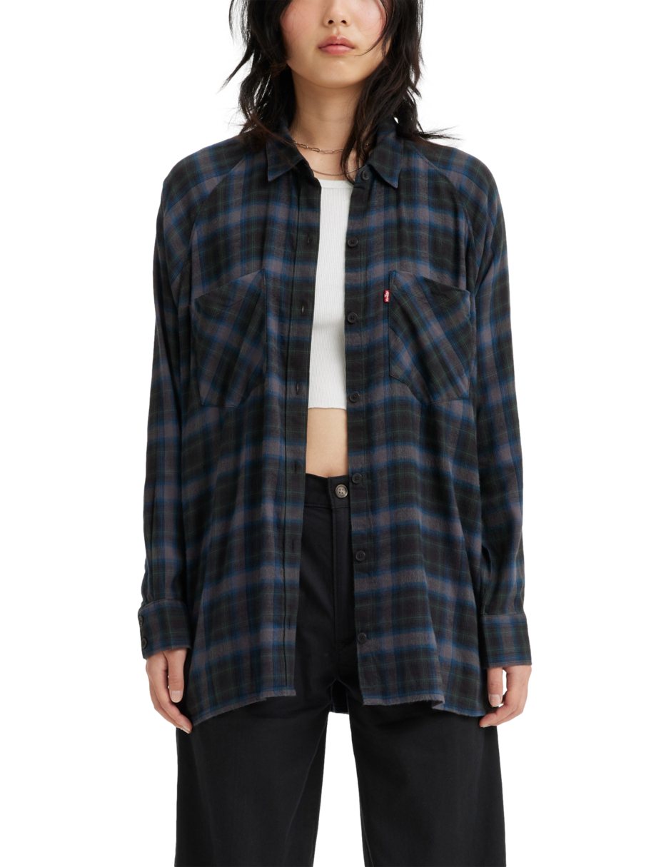 Foto 2 | Blusa Lyssa Levi's Negra para Mujer