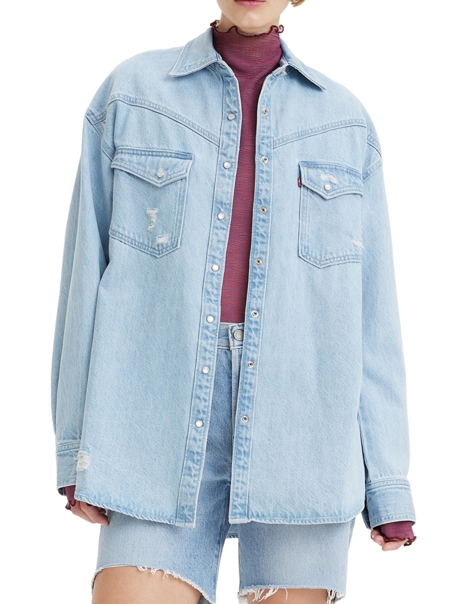 Foto 3 pulgar | Blusa Levi's Dorsey Western