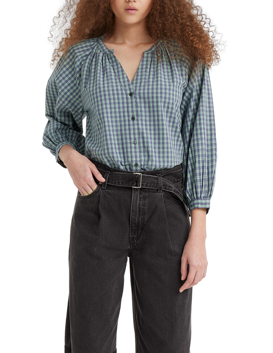 Foto 2 | Blusa Lainey Levi's Azul para Mujer