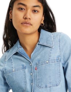 Foto 4 | Camisa Levi's Ellis de Mezclilla
