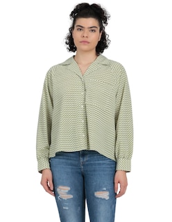 Foto 1 | Blusa Winnie Levi's Verde para Mujer